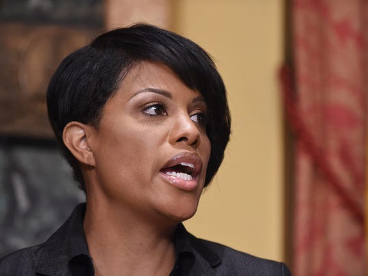 Baltimore mayor says she won't seek re-election