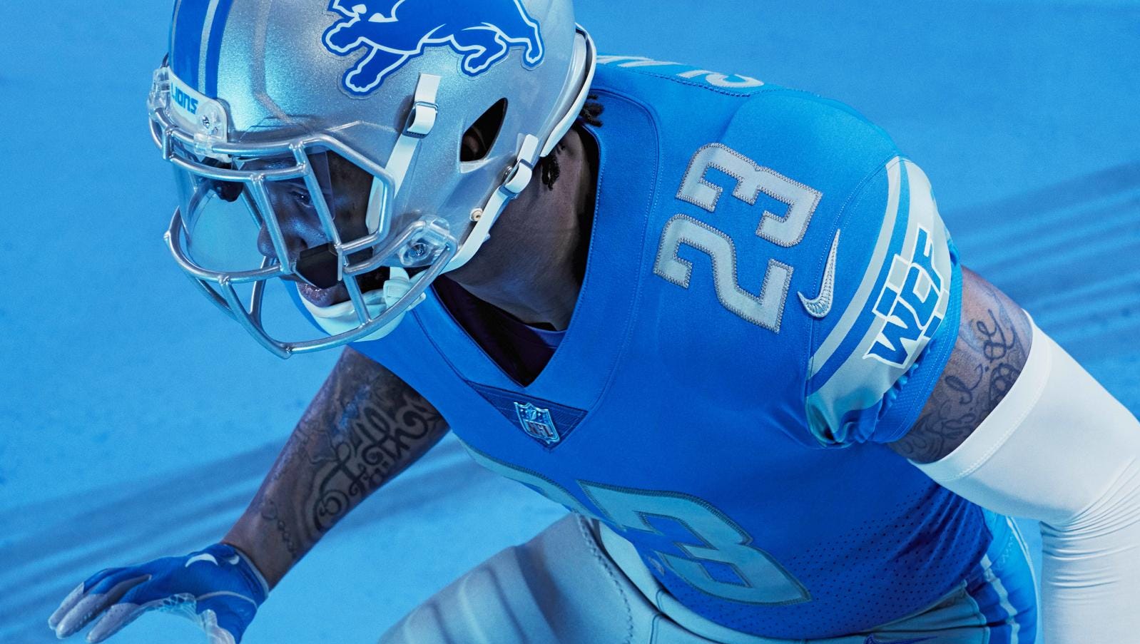 lions rush jersey