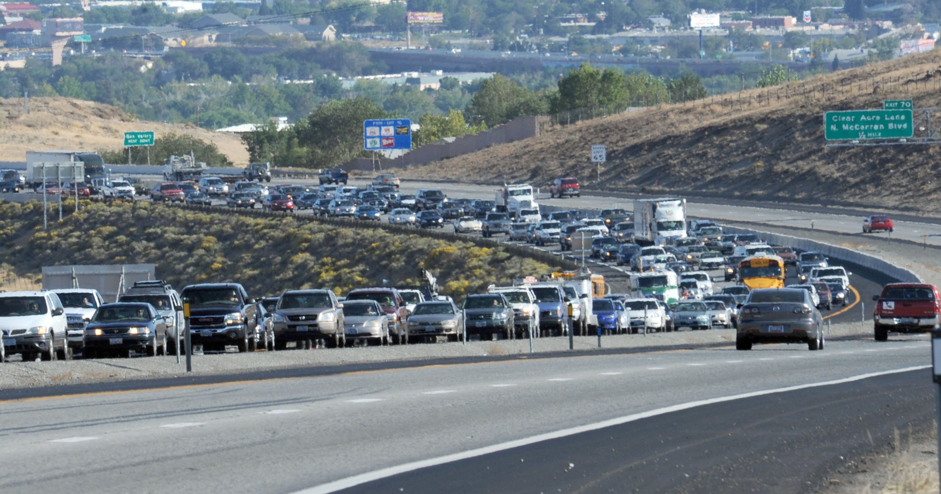 Highway 395 California Closure