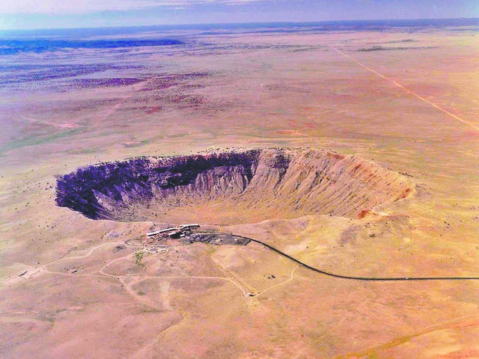 Image result for meteor crater