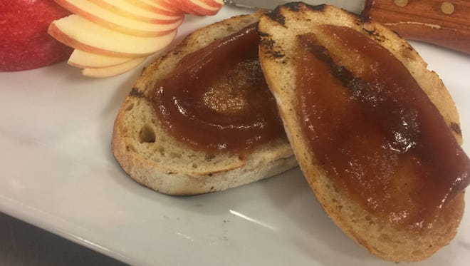 Chef Shawn Calley uses port in his apple butter recipe.