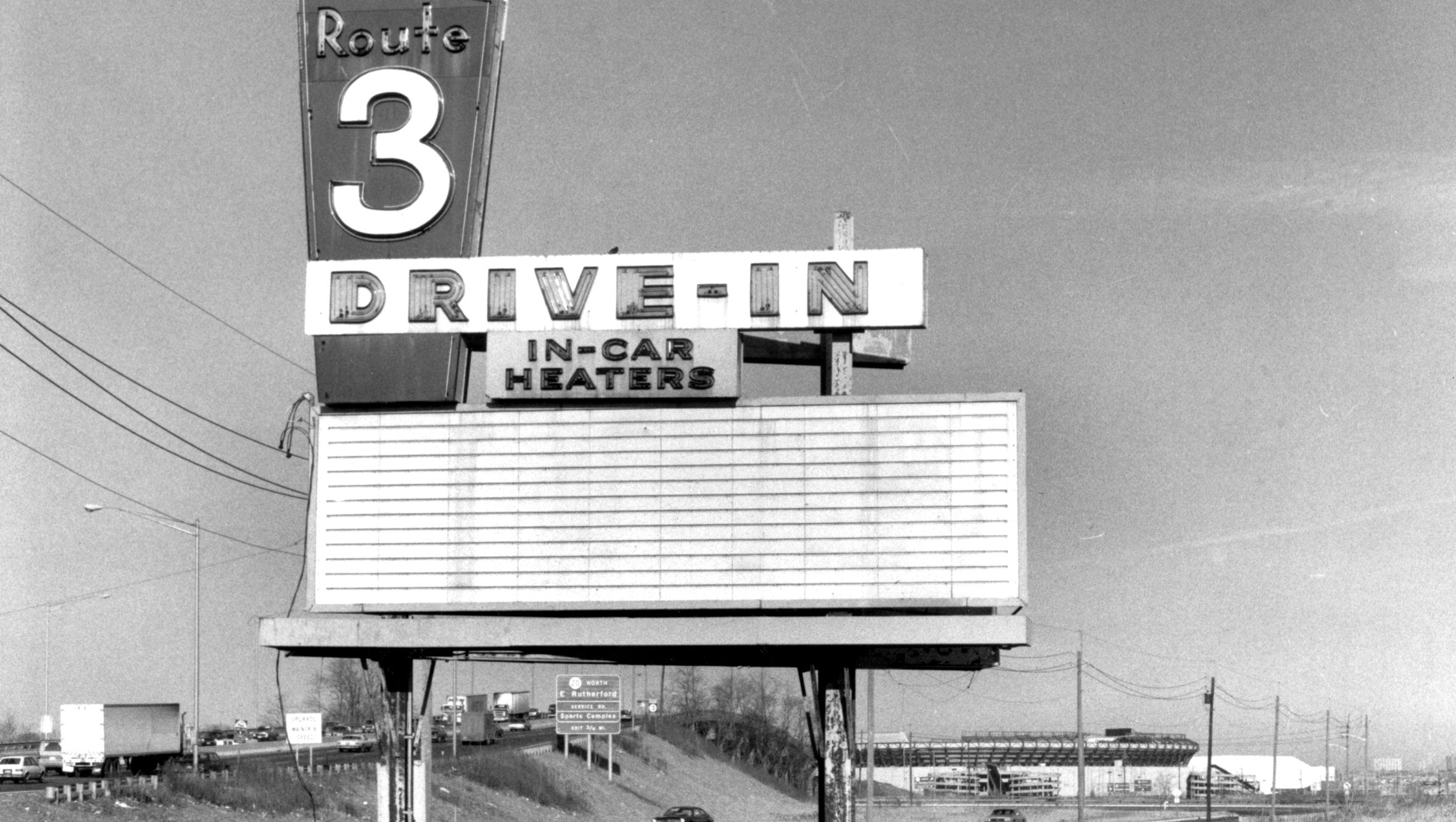Vintage Bergen Long Gone Drive In Theaters