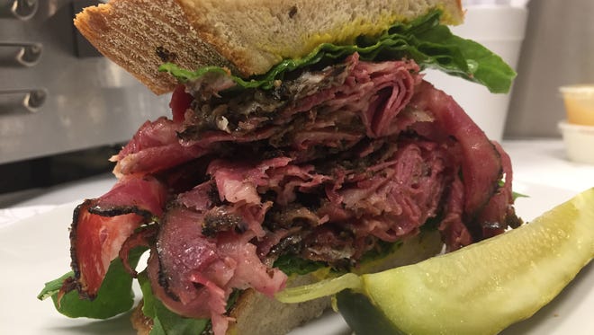 Pastrami, brisket or corned beef. No matter which you choose, it gets piled high at the new Shapiro's Deli in The Fashion Mall at Keystone.