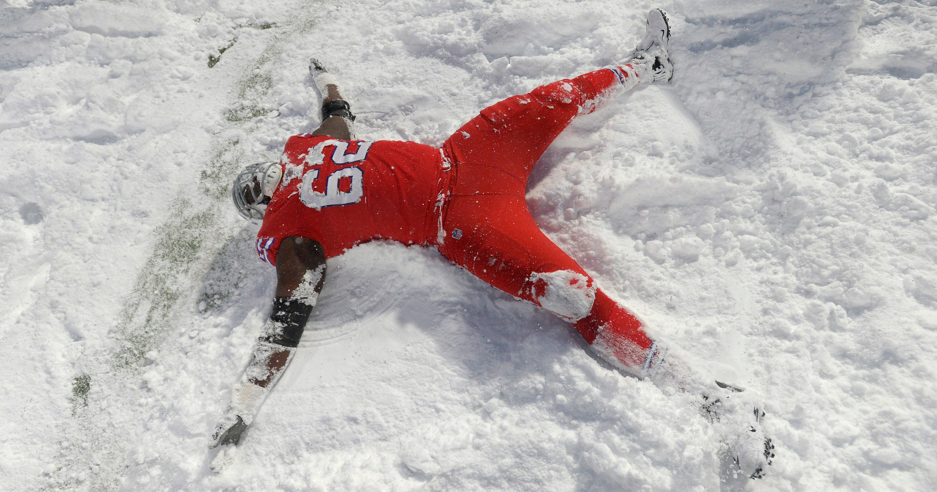 Bills snow game photos Bills vs. Colts
