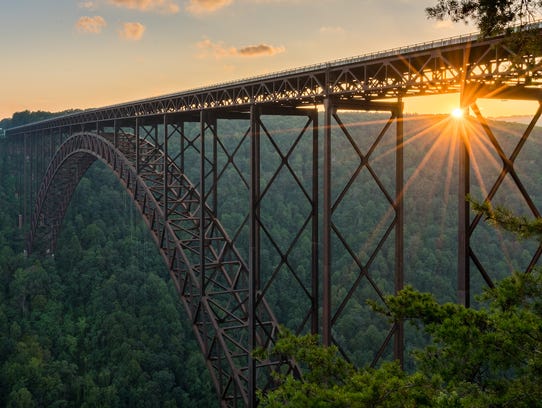West Virginia was the only state to see both negative