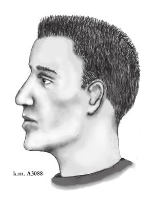 A sketch of the suspected shooter in the Phoenix serial street shootings.