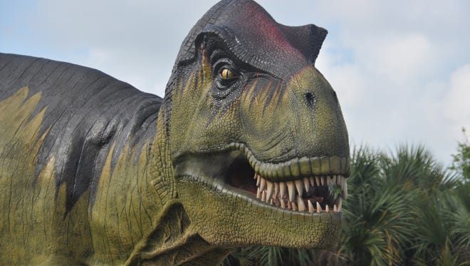 Dinosaurs return to the Naples Botanical Garden this weekend.