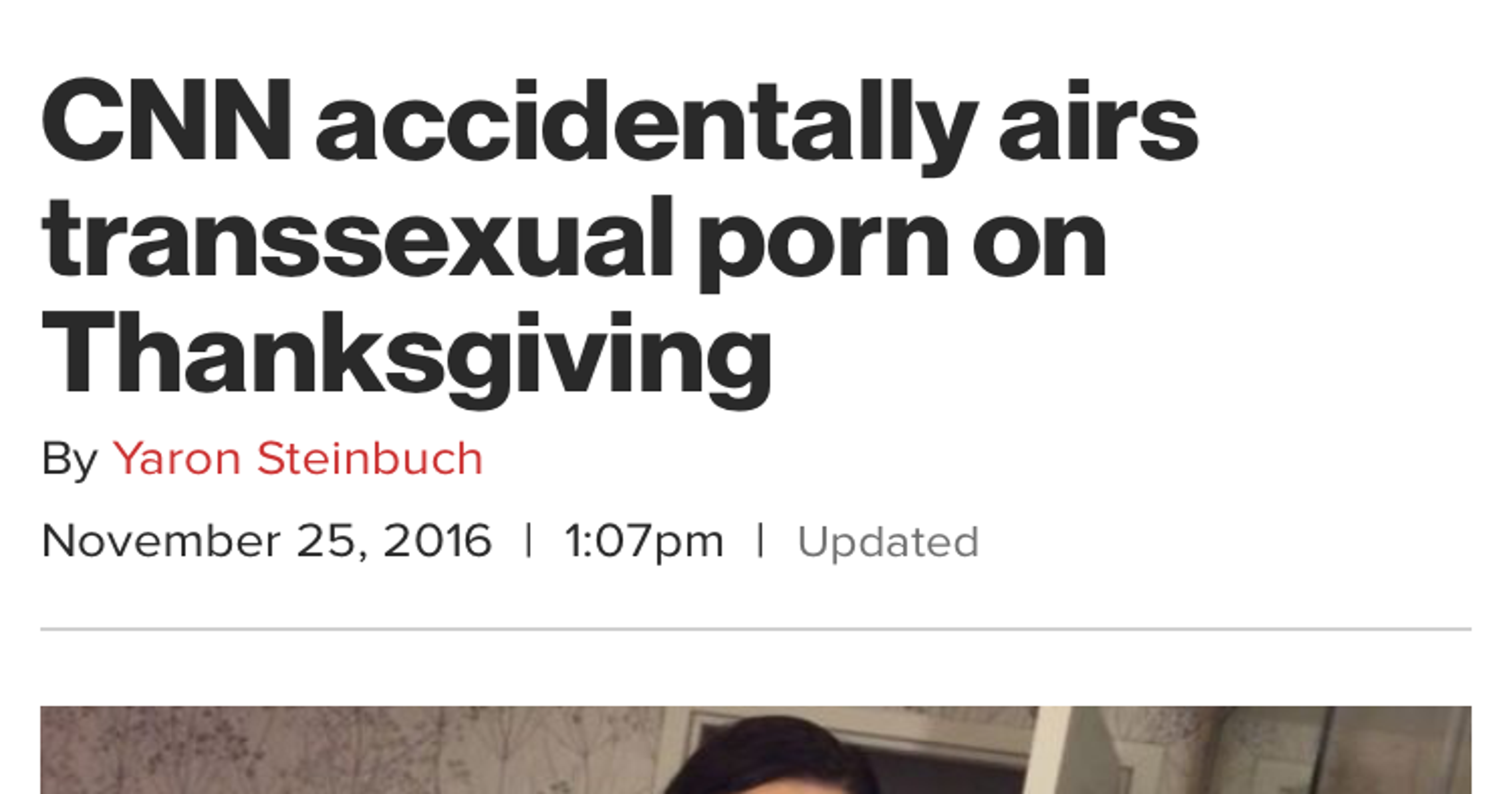 False CNNporn report shows how fast fake news spreads