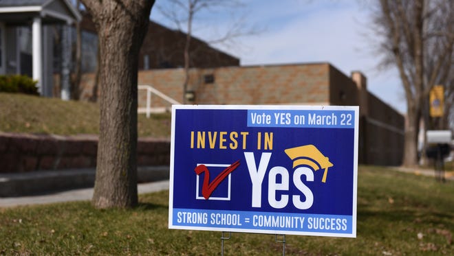 Garretson School District will vote to opt out of property taxes in Garretson, S.D. Monday, March 21, 2016. 