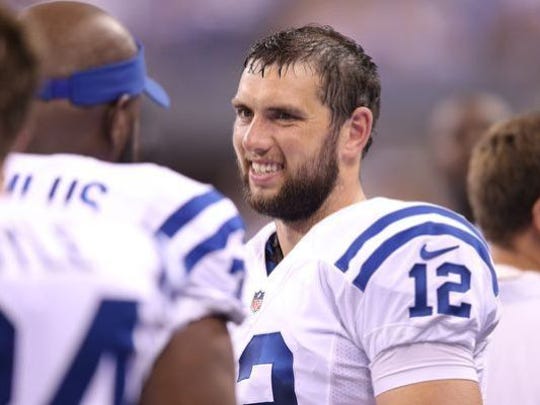 Andrew Luck mustache verdict: Bring back the neard!