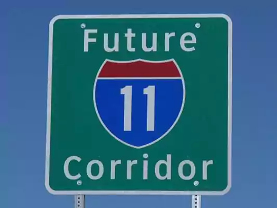 Interstate 11 doesn't need to be built. Most traffic is in Phoenix