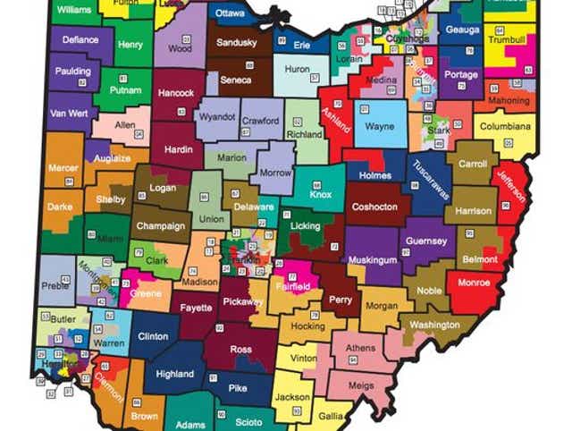 Ohio House District Map