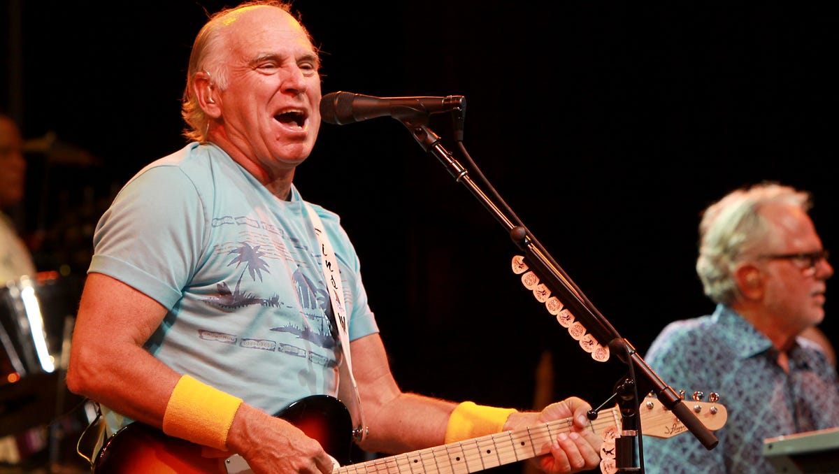Jimmy Buffett at Riverbend through the years