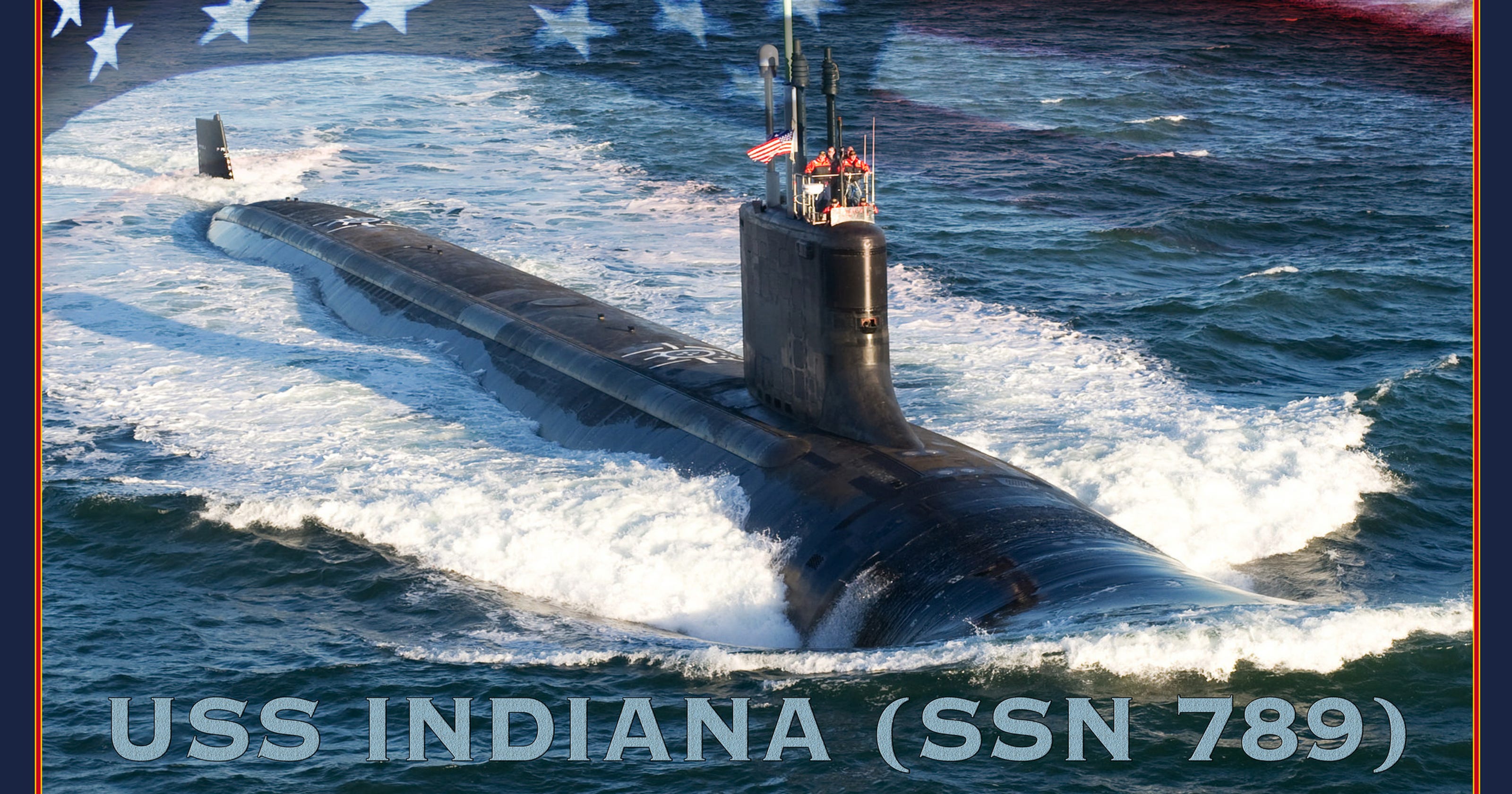 Navy submarine USS Indiana scheduled to commission in September