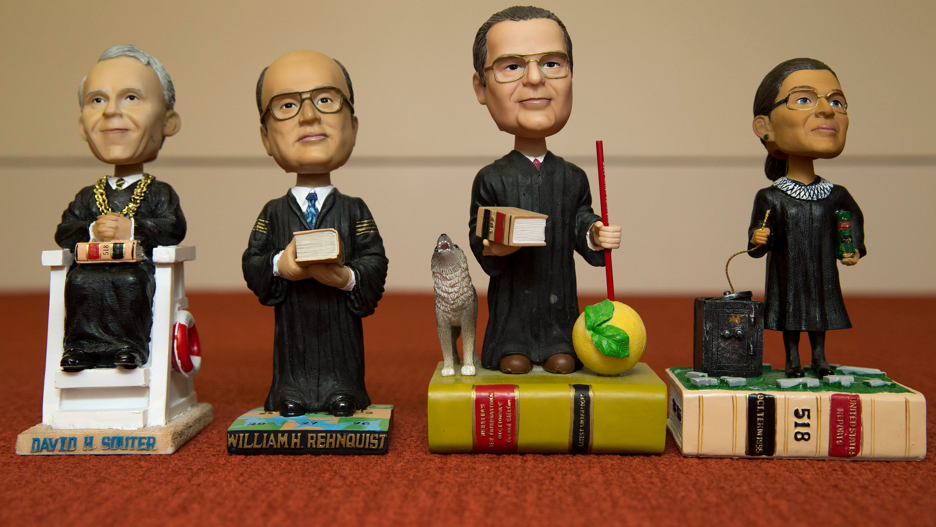 Supreme Court bobbleheads prove your 'geekdom'