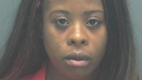 Devion Demishis Johnson told officers she had left her two and four-year-old children at home alone.