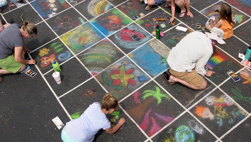 Chalk It Up! Prescott chalk art event