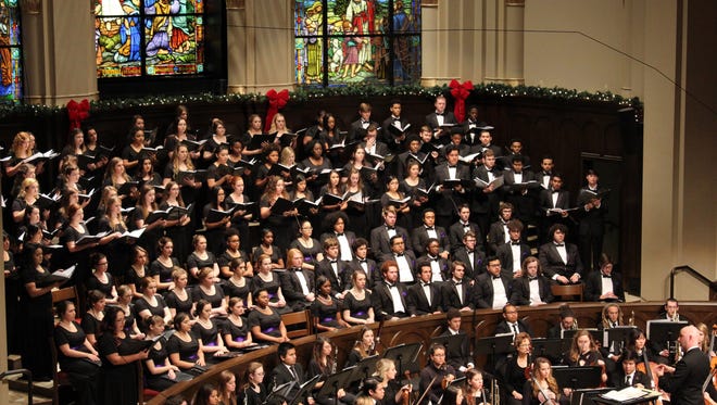 First Baptist Church again is the setting of "Vespers," which is presented Abilene Christian University singers and musicians. It's scheduled for Dec. 5.