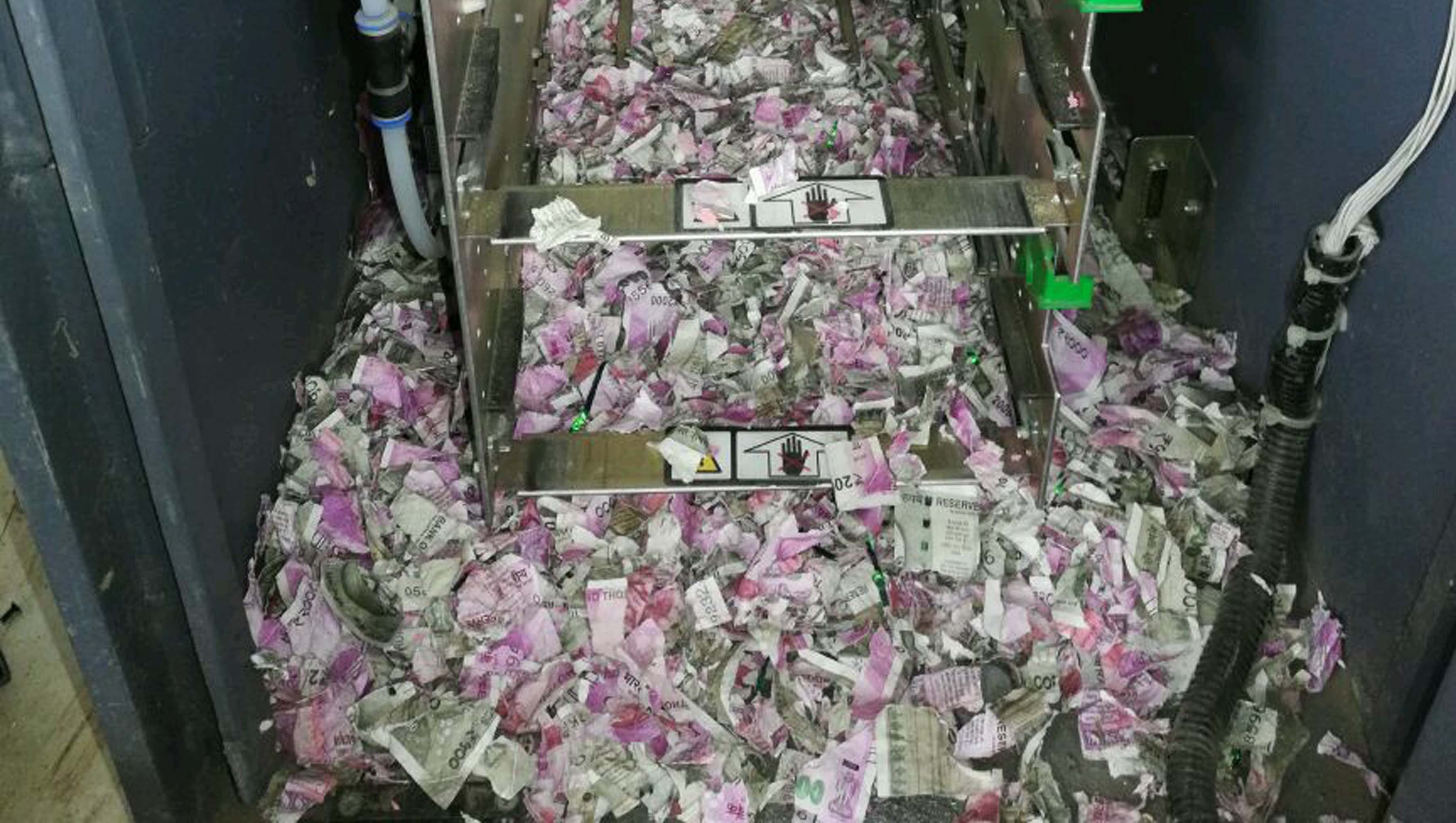 Rats shred 17,600 inside ATM in India