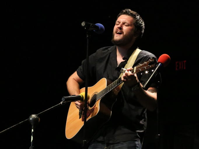 Cody Wilt performs in "Acappella and Unplugged" at