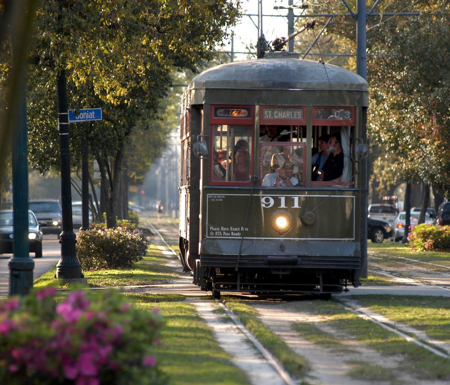 New Orleans' historic streetcar lines remain a vital part of city life.