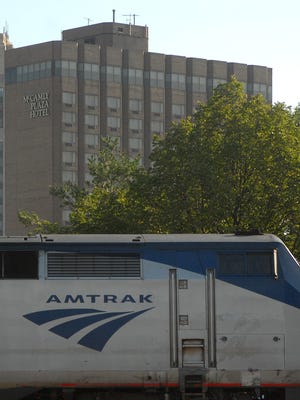 Two individuals refuse medical remedy after Amtrak practice strikes car Two individuals refuse medical remedy after Amtrak practice strikes car