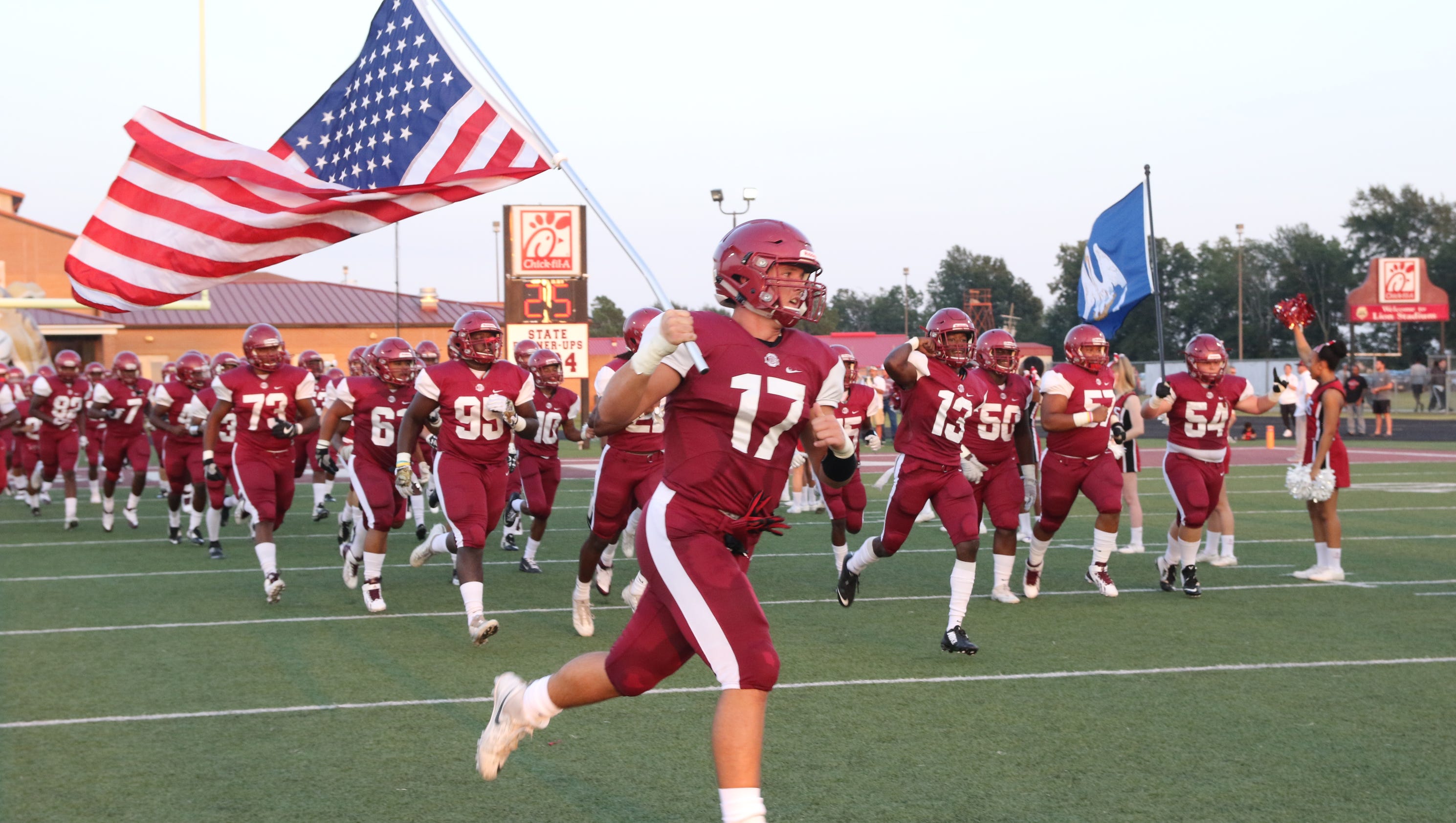 Monroe area high school football scores