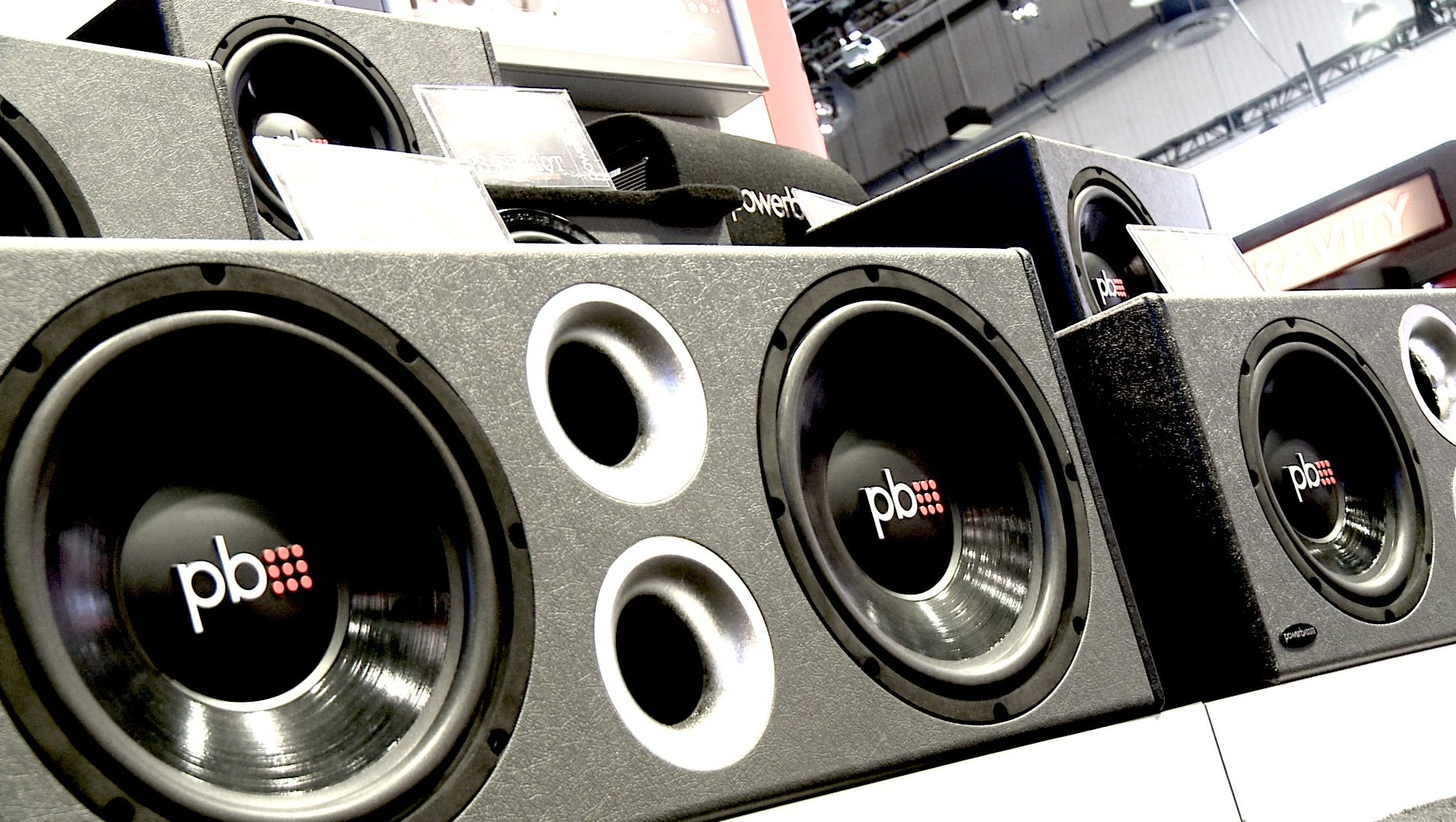 Huge Car Speakers Pump Out Jams At Tech Confab