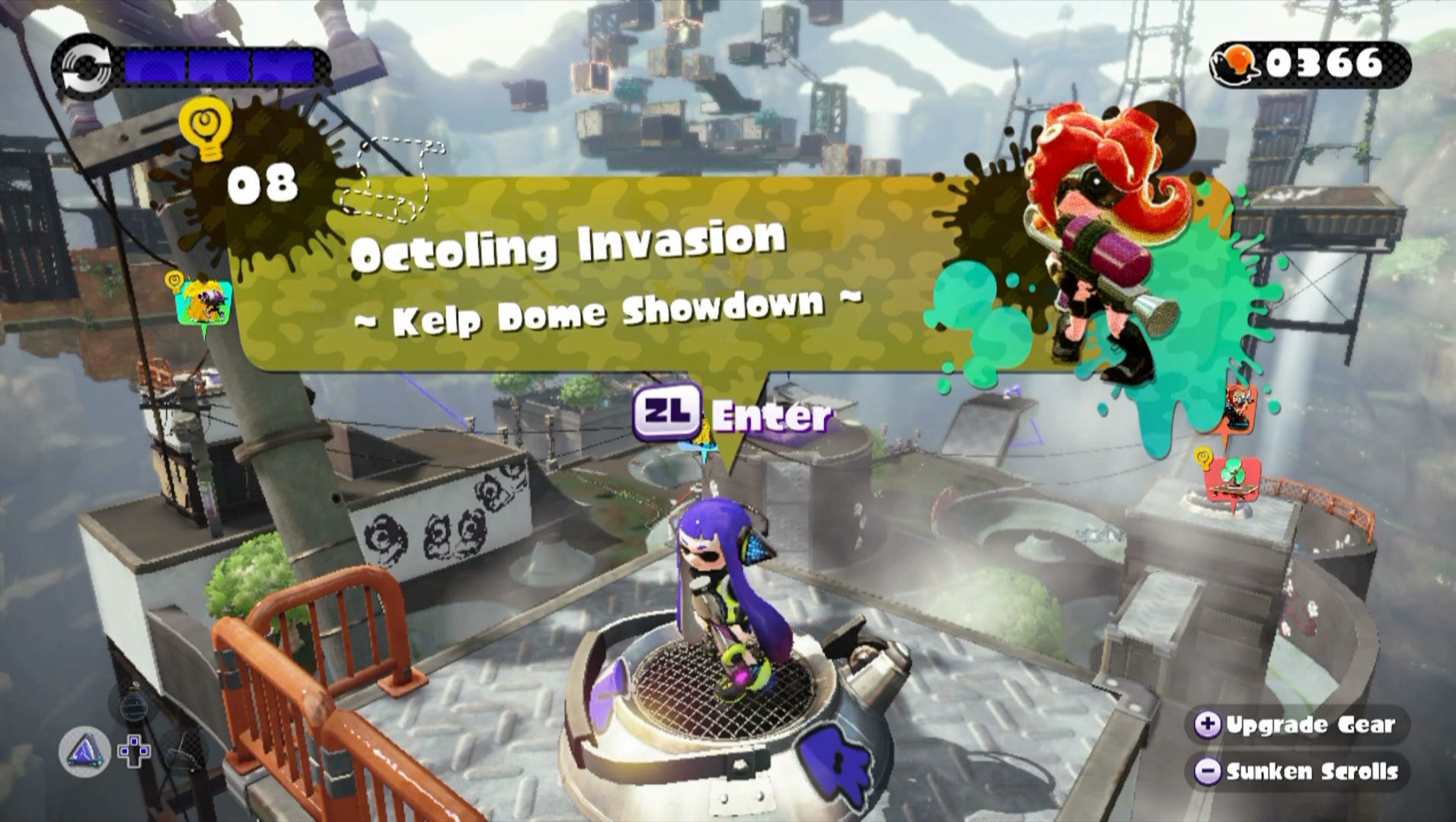 Technobubble All Kettle Locations in Splatoon 1 and 2 Campaign, Story Mode
