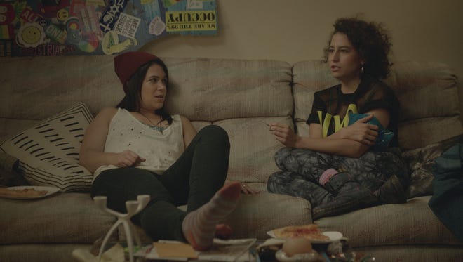Abbi (Abbi Jacobson) and Ilana (Ilana Glazer) are blazing BFFs in "Broad City."