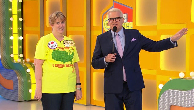 Beth Stark of Fort Myers won two vacation packages on Wednesday's episode of 'The Price Is Right.'