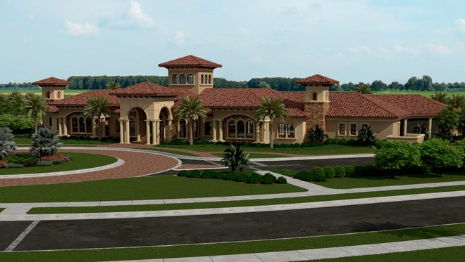 The clubhouse at Veranda Gardens in Port St. Lucie