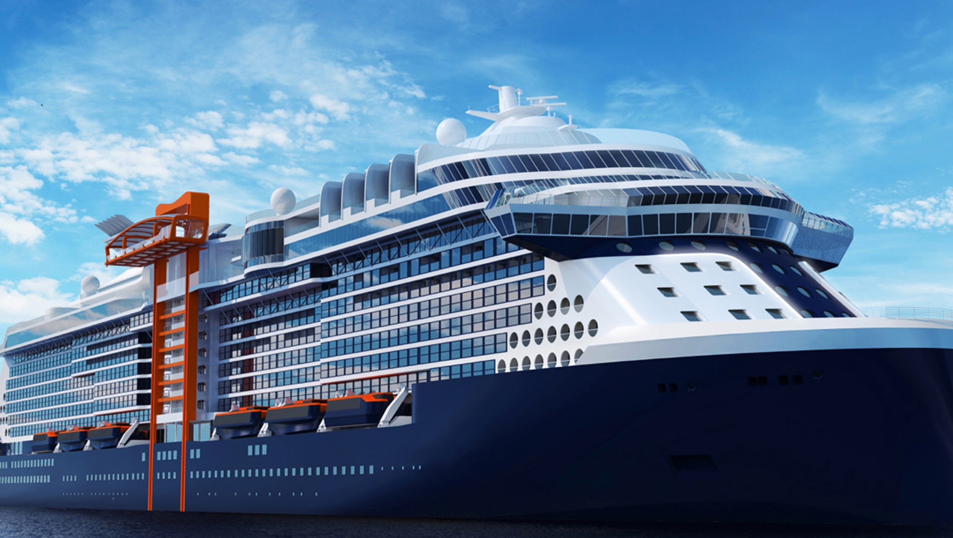 celebrity edge cruise ship model