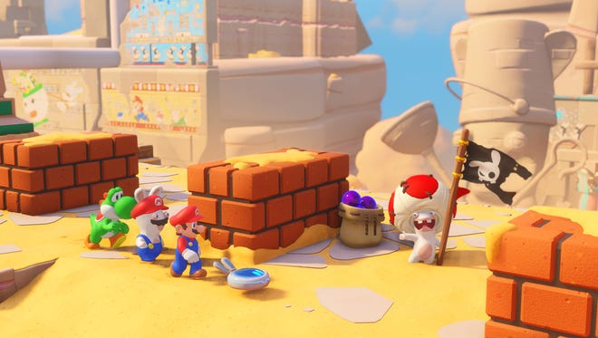 Mario + Rabbids Kingdom Battle, Nintendo Switch.