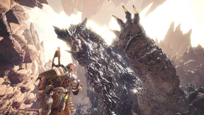Monster Hunter World's Zorah Magdaros is the size of an actual mountain.