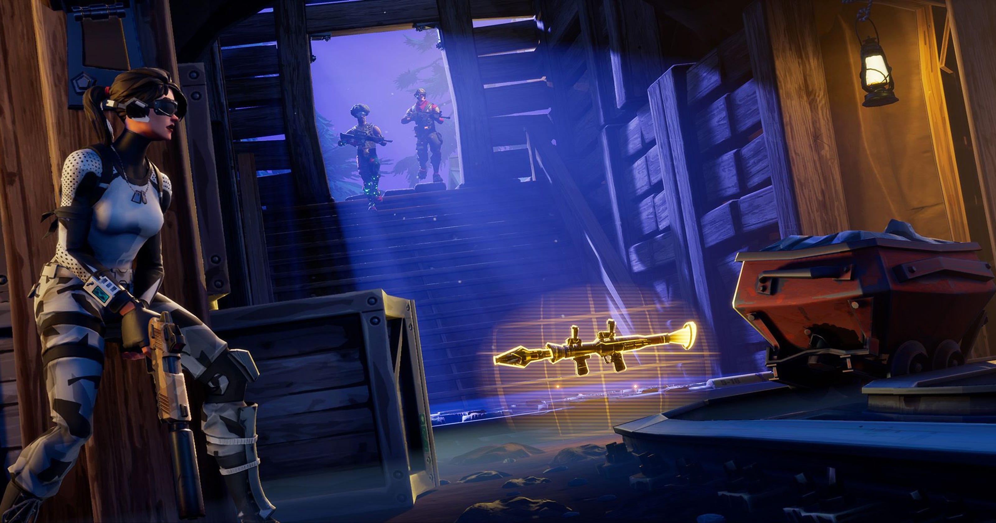 Fortnite with ninja playing