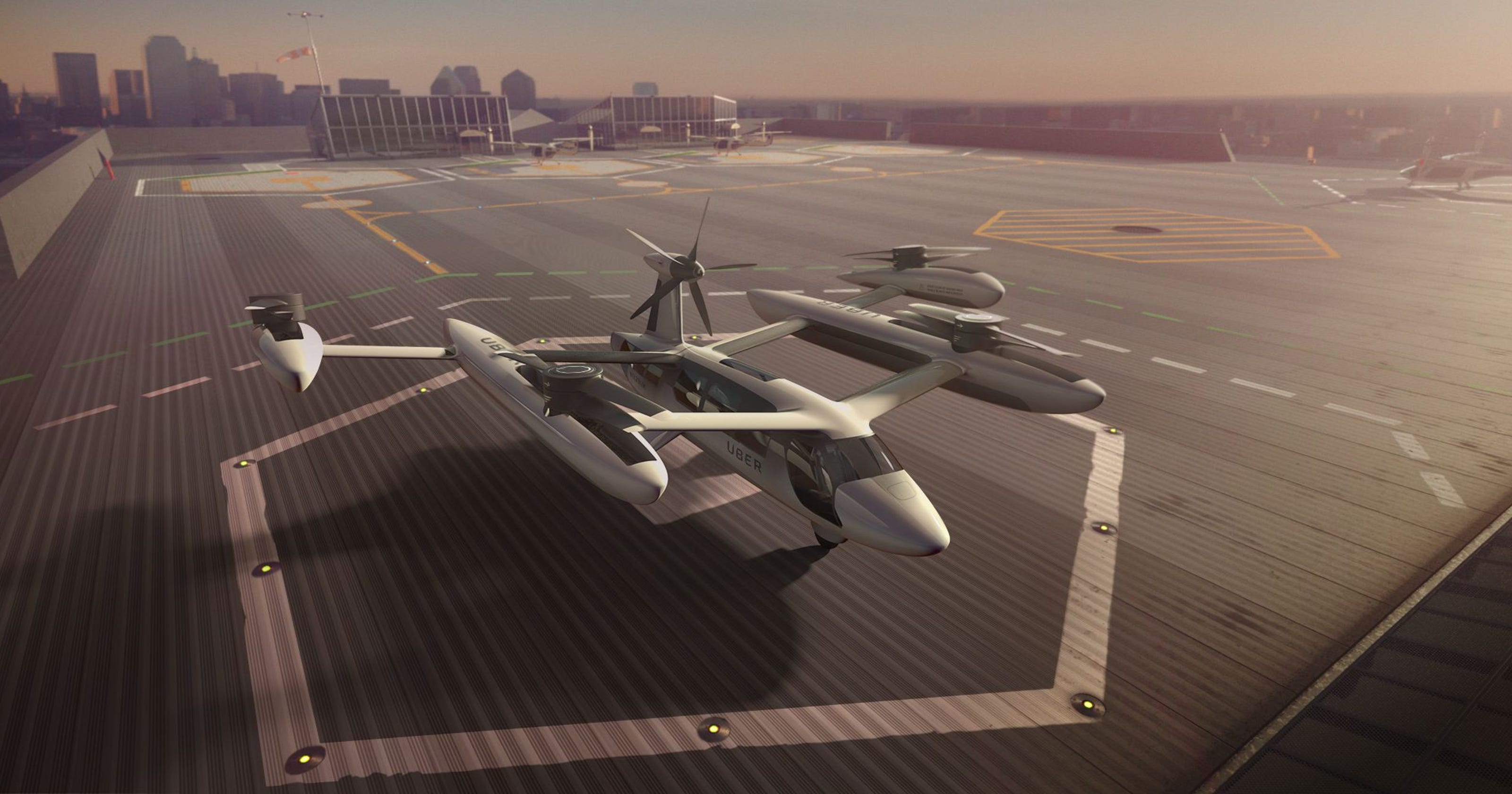 Uber Flying Taxis Get A Boost From Army Nasa