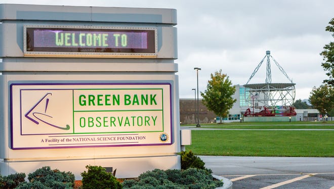 The Green Bank Observatory in Green Bank, West Virginia.