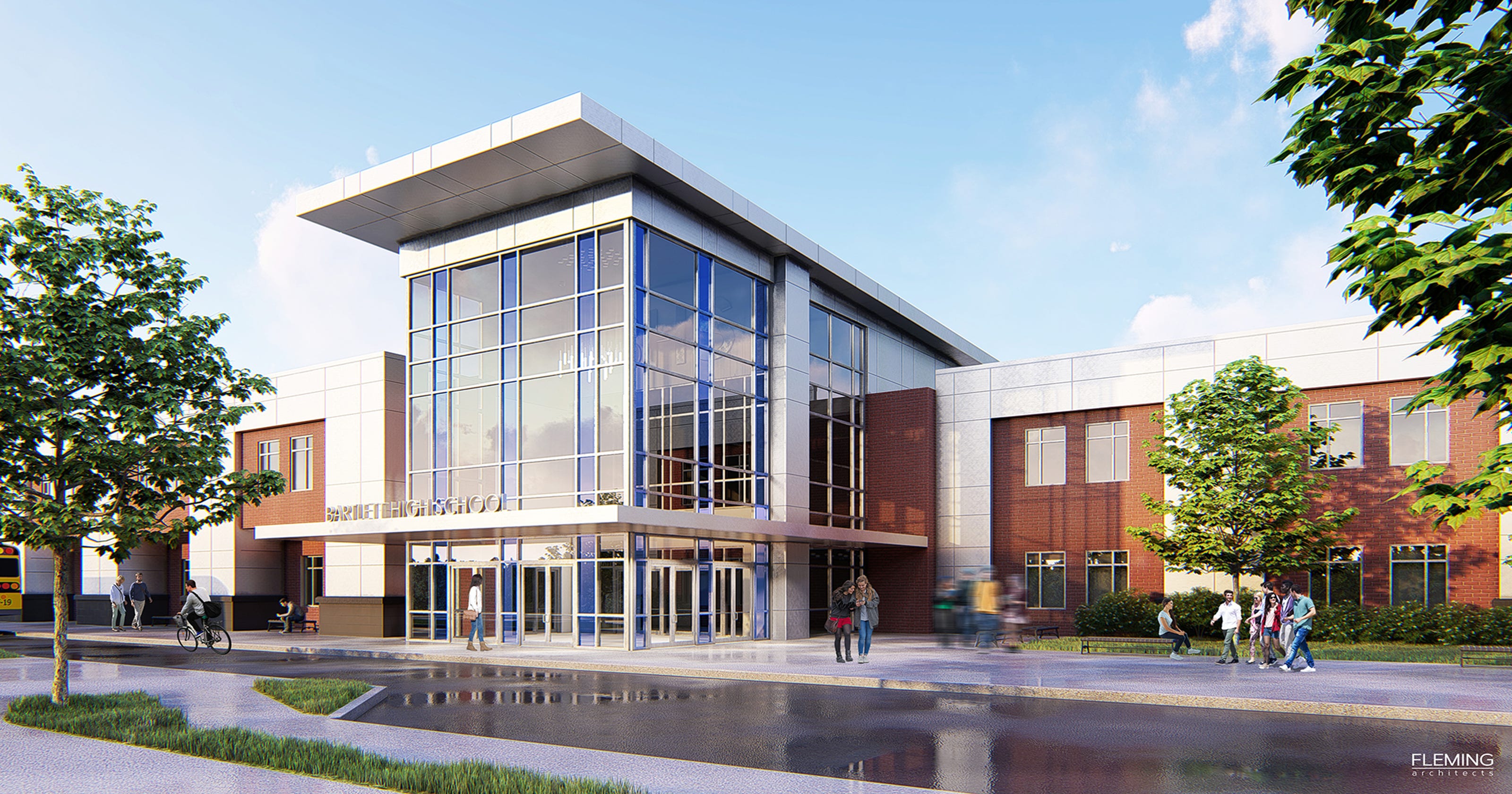 Bartlett High School renovation begins