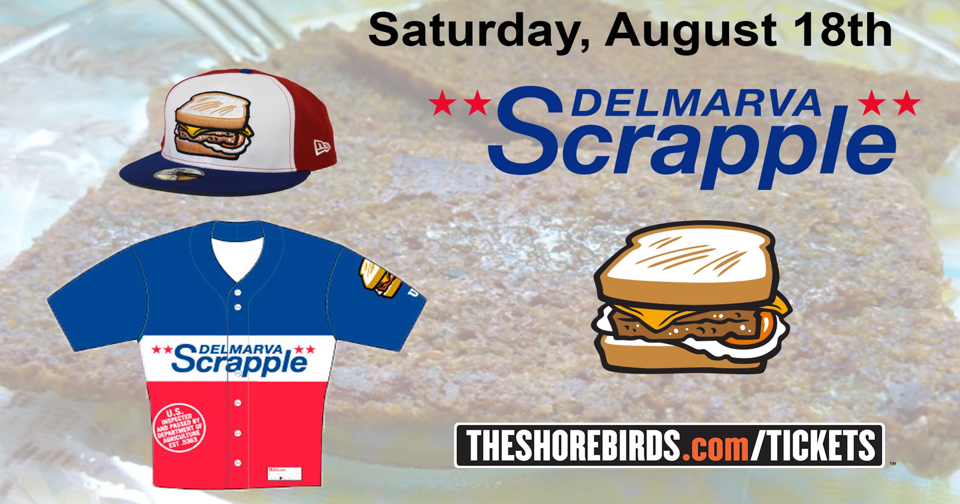 Delmarva Shorebirds changing name to 'Scrapple' Delmarva Shorebirds changing name to 'Scrapple'