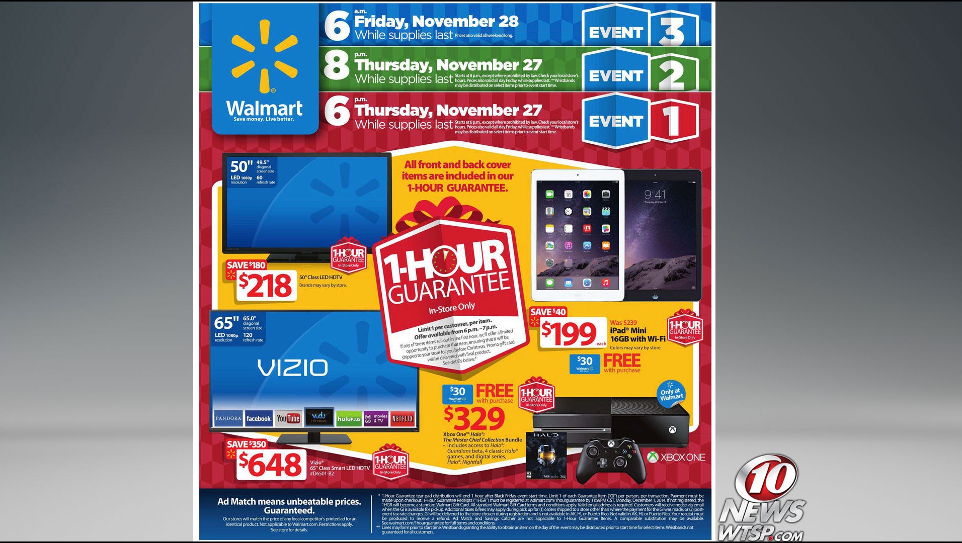 Black Friday 2014 Walmart Deals Map