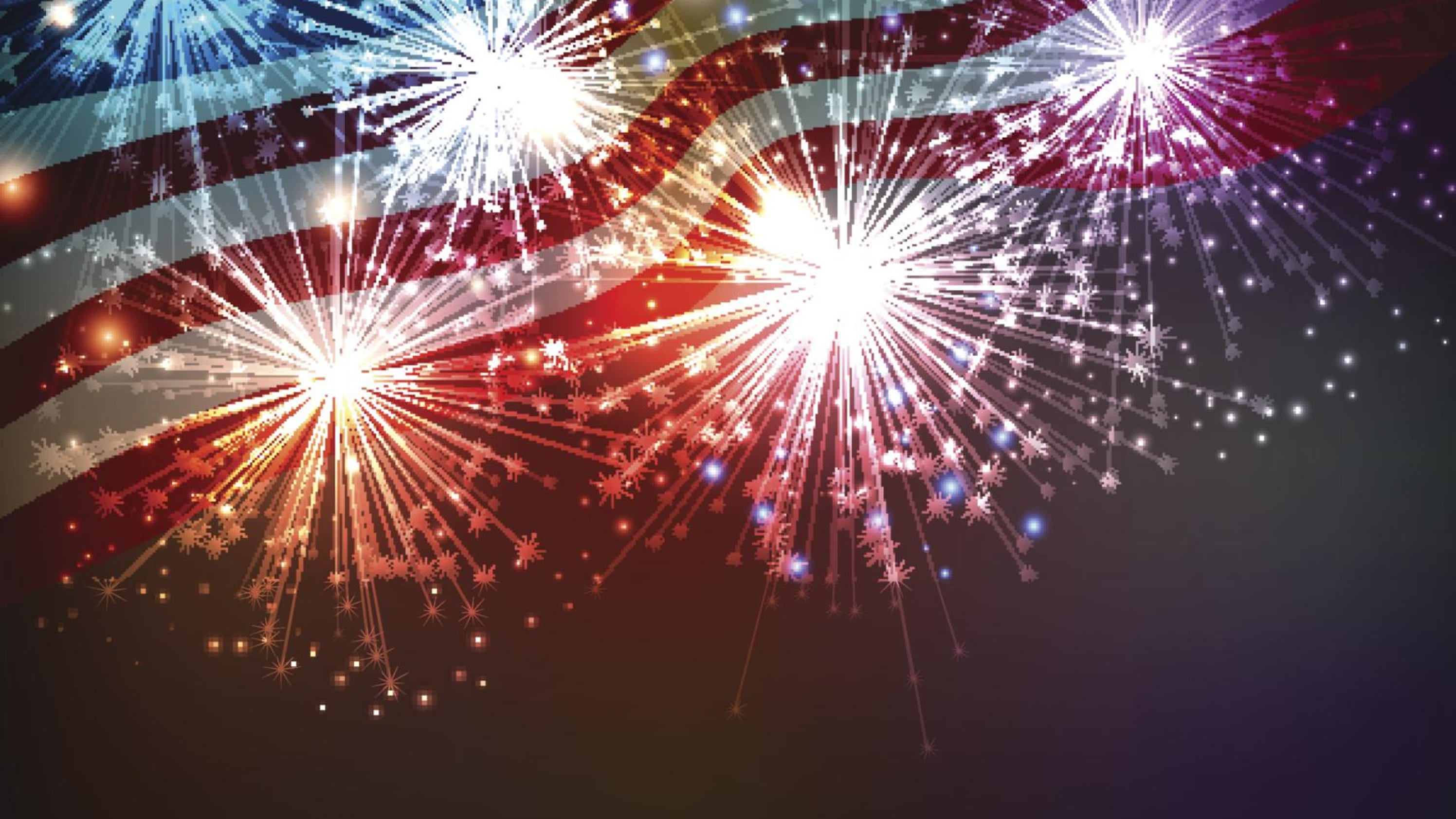 Fourth of July fireworks