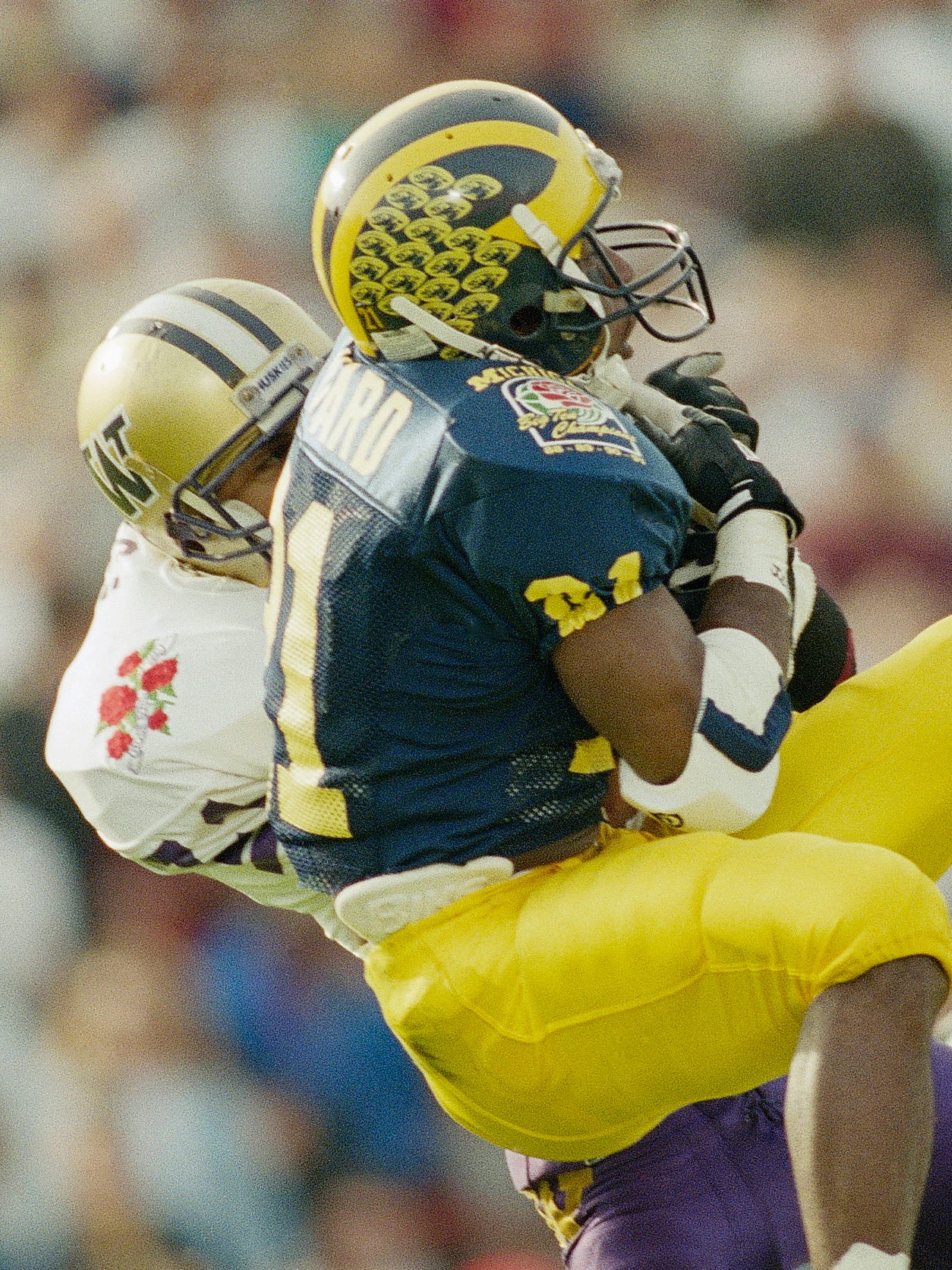 It S Awesome Helmet Stickers Back At Michigan
