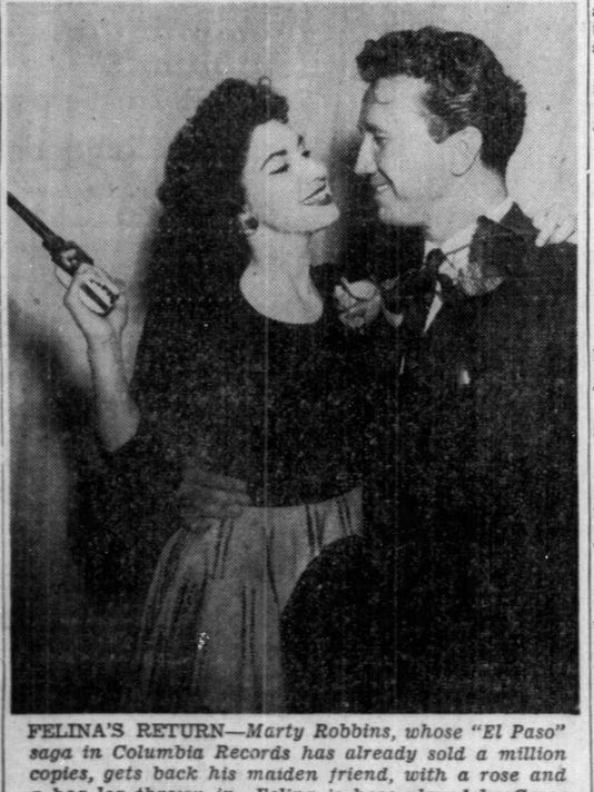 Marty Robbins finds El Paso's Felina in 1960
