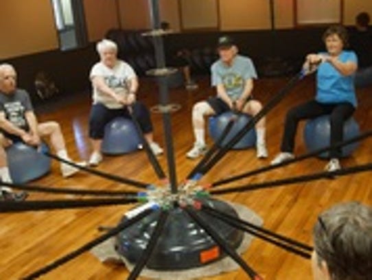 Senior fitness It�s both physical and social