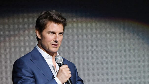 Tom Cruise delivered at CinemaCon 2018.