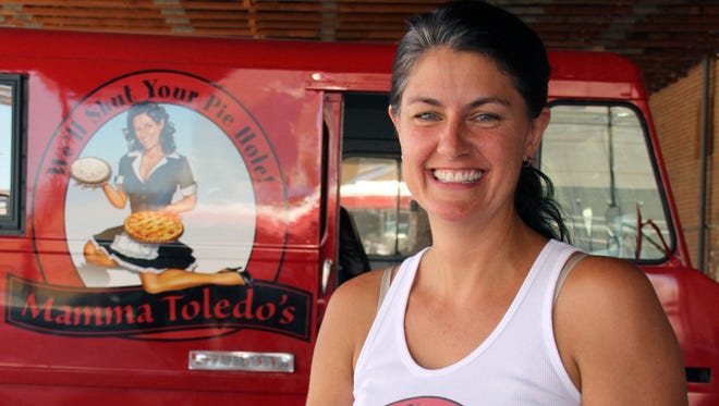 Tonya Saidi is owner and baker of Mamma Toledo pies.