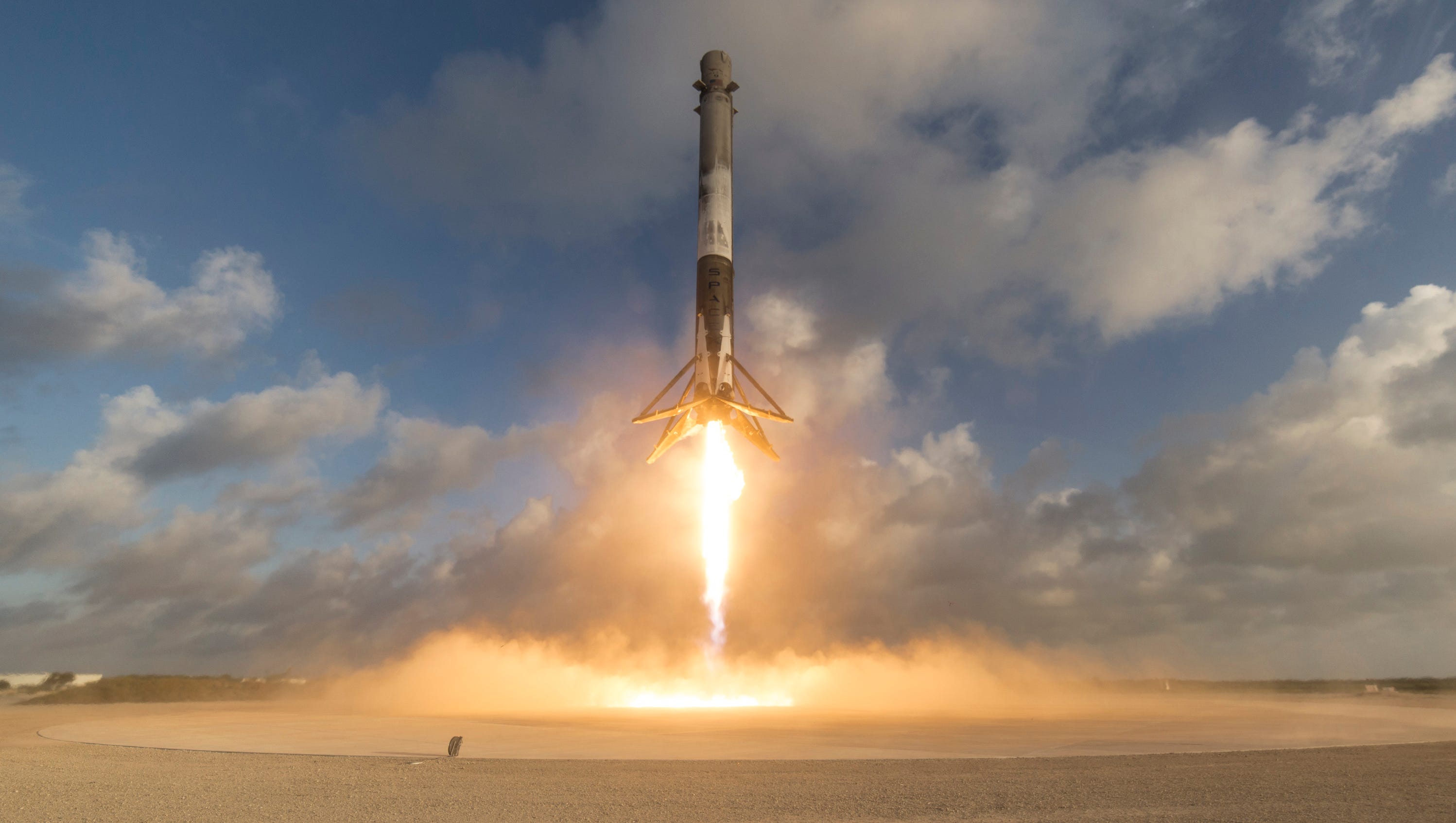 Обои Spacex