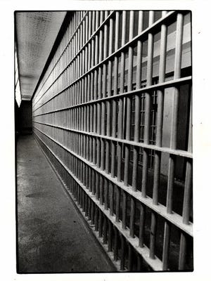 A corrections officer suffered superficial stab wounds in an incident Tuesday at a state prison in Marquette.