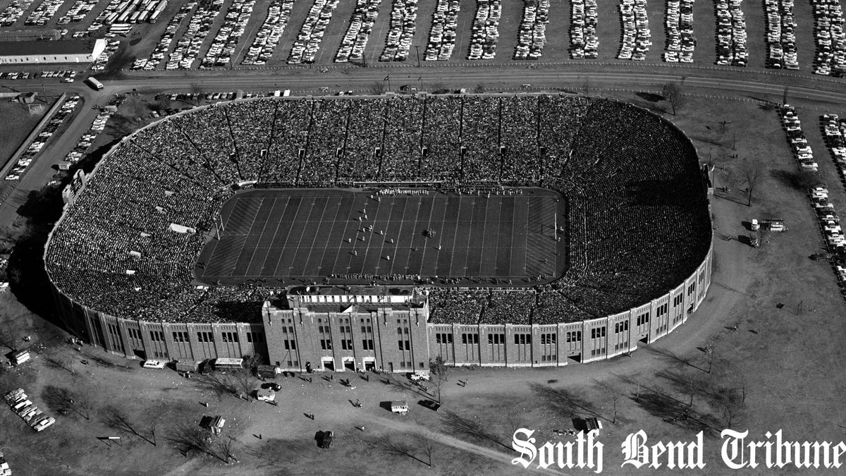 Throwback Thursday Notre Dame Stadium in photos, from the Knute Rockne